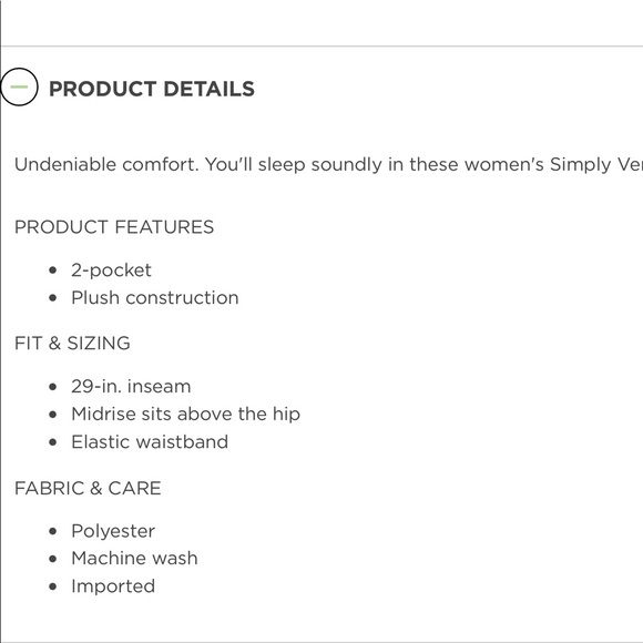 🎈🎈 Last One! Vera Wang Sleep/lounge pants - Picture 3 of 6